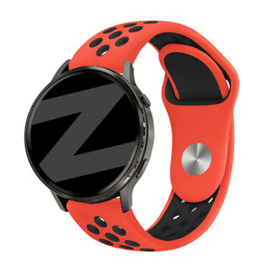 Bandz Correa deportiva 'Deluxe' Garmin Venu 3 (rojo/negro)