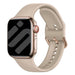 Correa silk silicone Apple Watch (té con leche)