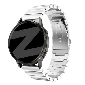 Bandz Garmin Vivomove Style Steel Strap 'One Bead' (Silver)