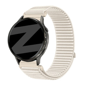 Bandz Correa nylon 'Wave' Garmin Venu SQ 2 (blanco estrella)