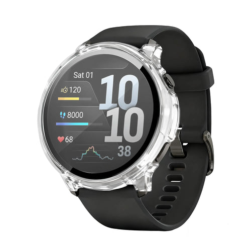 Bandz Garmin Venu 4 - 45mm PC Cover with Glass (Transparent)