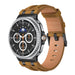 Samsung Galaxy Watch 9 - 44mm Solid Leather Strap (Brown)