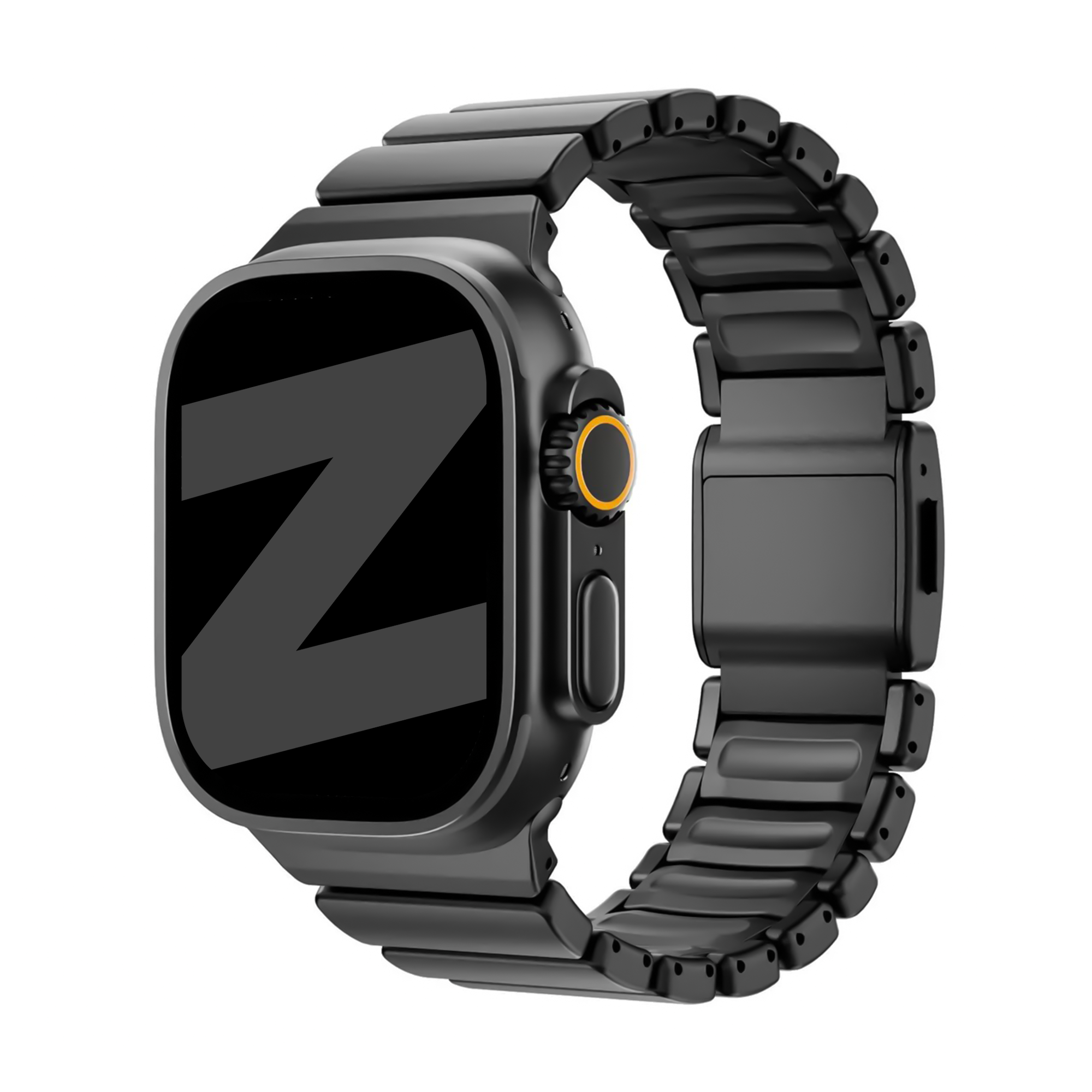 Bandz Correa titanio 'Hybrid' Apple Watch Ultra (negro)