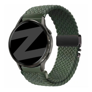 Bandz Garmin Vivomove Style Braided Strap 'Parachute' (Green)