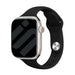 Correa de silicona Slimfit Apple Watch (negro)