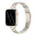 xoxo Wildhearts Correa acero fina Apple Watch (blanco estrella)