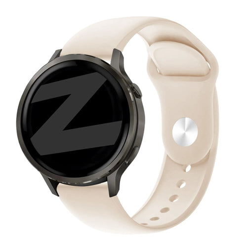 Bandz Correa deportiva 'Deluxe' Garmin Forerunner 265s (blanco estrella)