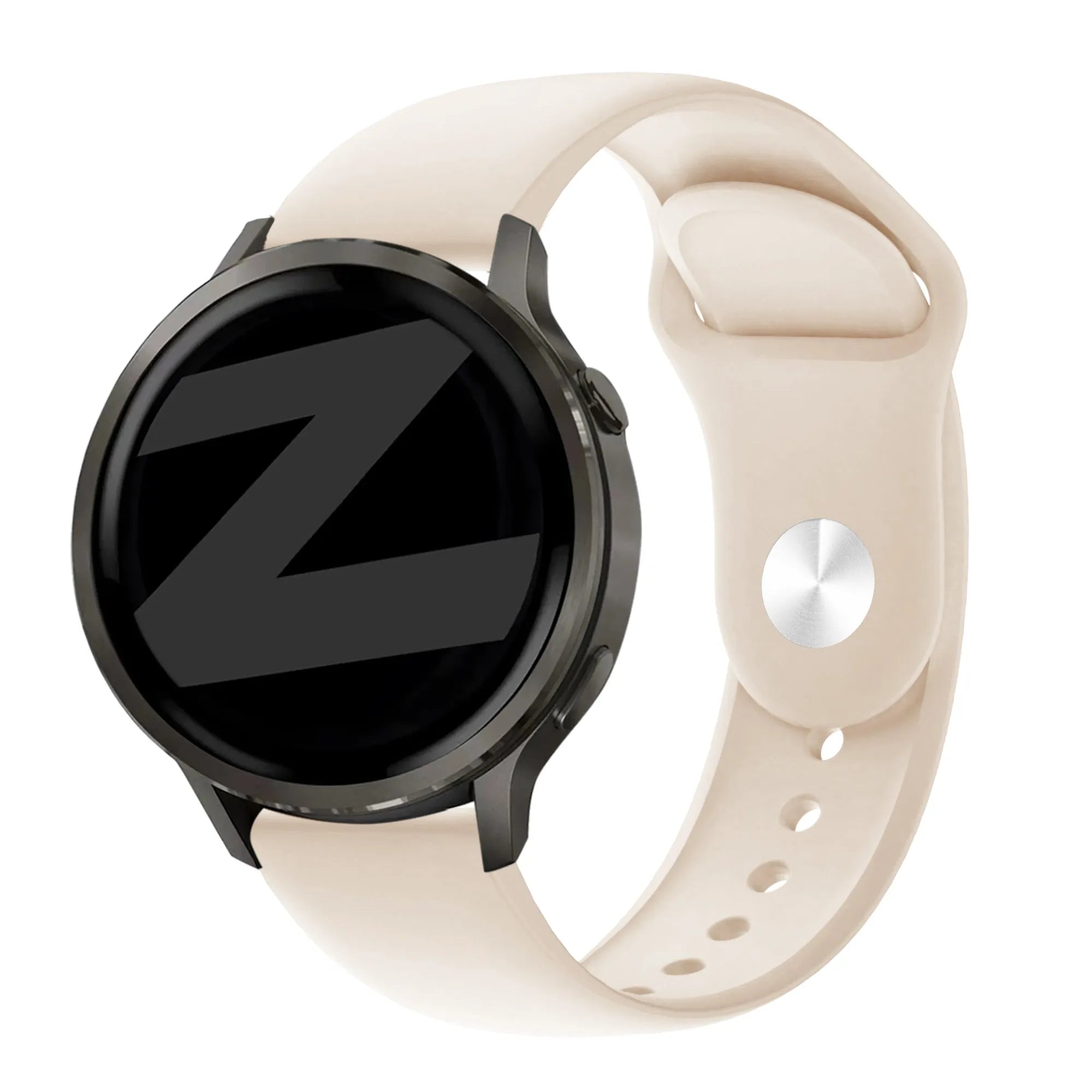 Bandz Correa deportiva 'Deluxe' Garmin Forerunner 265s (blanco estrella)