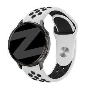 Bandz Correa deportiva 'Deluxe' Garmin Venu 3 (blanco/negro)