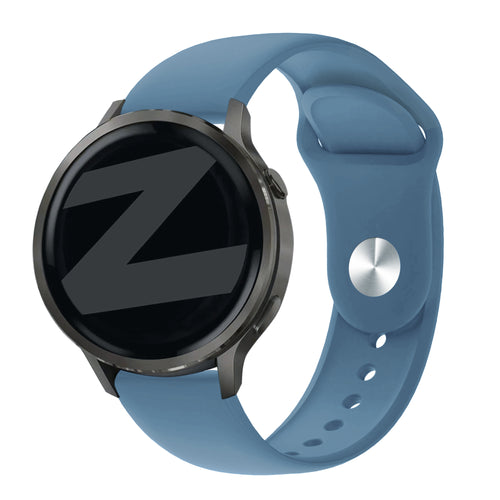 Bandz Garmin Vivomove 3s Sport Strap 'Deluxe' (Grey-Blue)