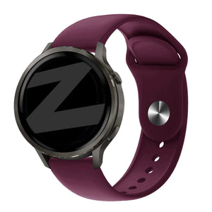 Bandz Correa deportiva 'Deluxe' Garmin Forerunner 265s (rojo vino)