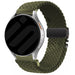 Correa trenzada Samsung Galaxy Watch 4 Classic 46mm con hebilla P (verde)