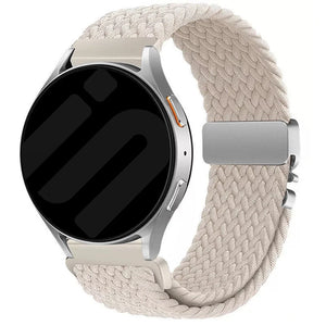 Correa trenzada Samsung Galaxy Watch 5 - 40mm con hebilla P (blanco estrella)