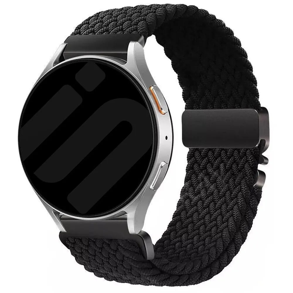 Correa tejida con P-hebilla Oppo Watch X2 (negro)
