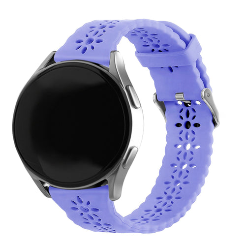 Amazfit Active 2 Patterned Silicone Strap (Lilac)