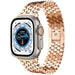 Correa acero pez Apple Watch Ultra (oro rosa)