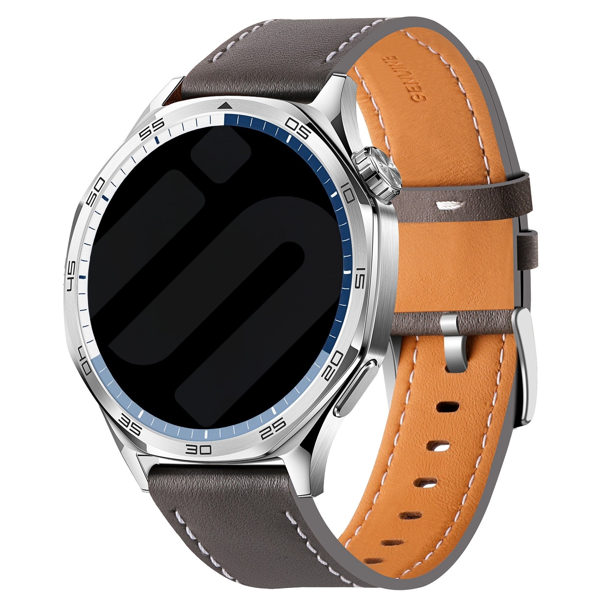 Correa cuero 'One Push' CMF Watch Pro 3 (gris)