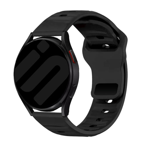 Correa silicona robusto Huawei Watch GT 5 46mm (negro)