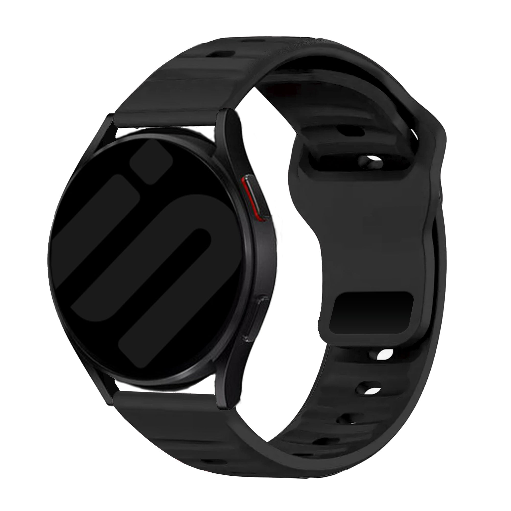 Correa silicona Outdoor Amazfit Bip 6 (negro)