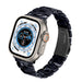 Correa resina Apple Watch Ultra (negro/blanco)