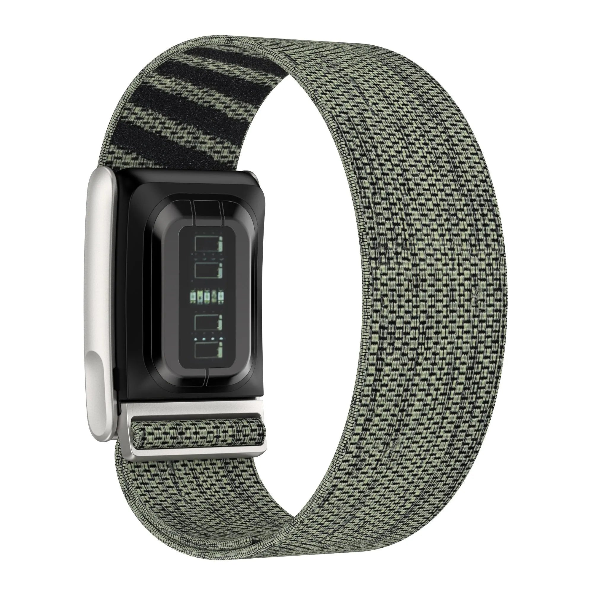 Correa nylon compatible con Whoop 4.0 (gris-verde)