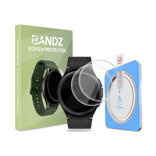 Bandz Protector pantalla con One-Click Tool Samsung Galaxy Watch 6 Classic 43mm