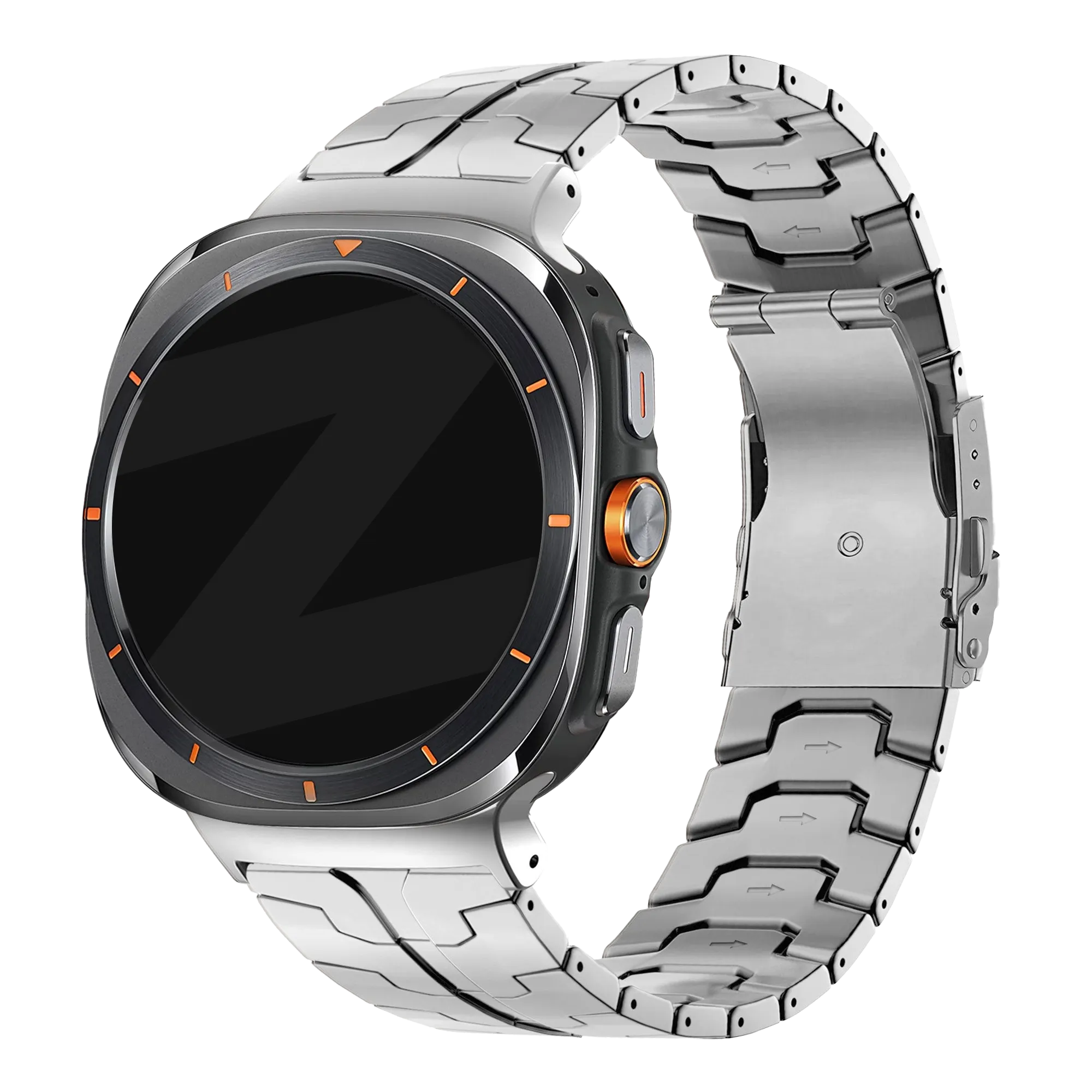 Bandz Correa titanio Samsung Galaxy Watch Ultra 'Iron' (plata)