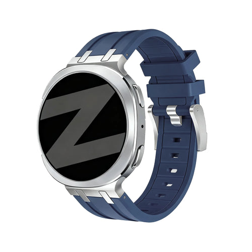 Bandz Correa silicona 'Luxe Liquid' Samsung Galaxy Watch 8 - 40mm (azul oscuro)