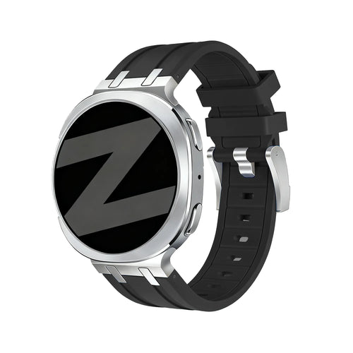 Bandz Correa silicona 'Luxe Liquid' Samsung Galaxy Watch 8 Classic (negro)
