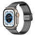 Apple Watch Ultra Stainless Steel Strap (Black)