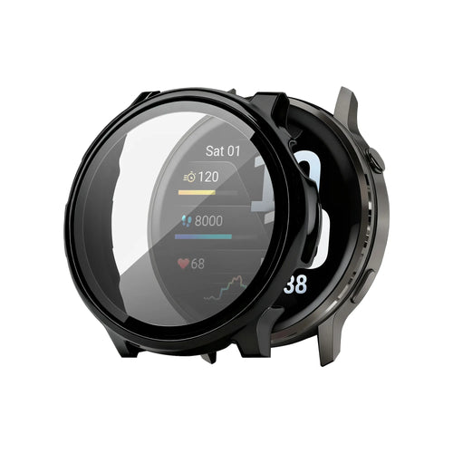 Bandz Garmin Venu 4 - 45mm PC Cover with Glass (Black)