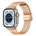 Correa acero inoxidable Apple Watch Ultra (oro rosa)