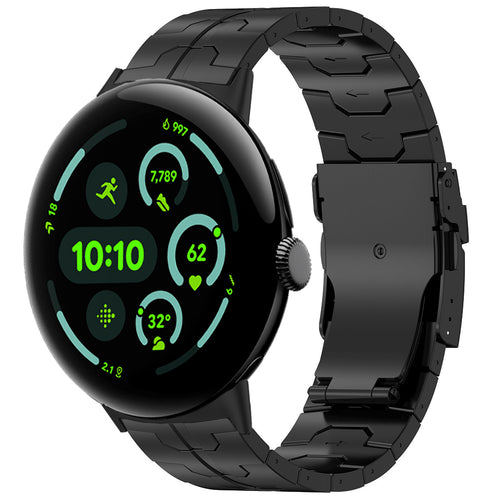 Google Pixel Watch 5 - 45mm Iron' Titanium Strap (Black)
