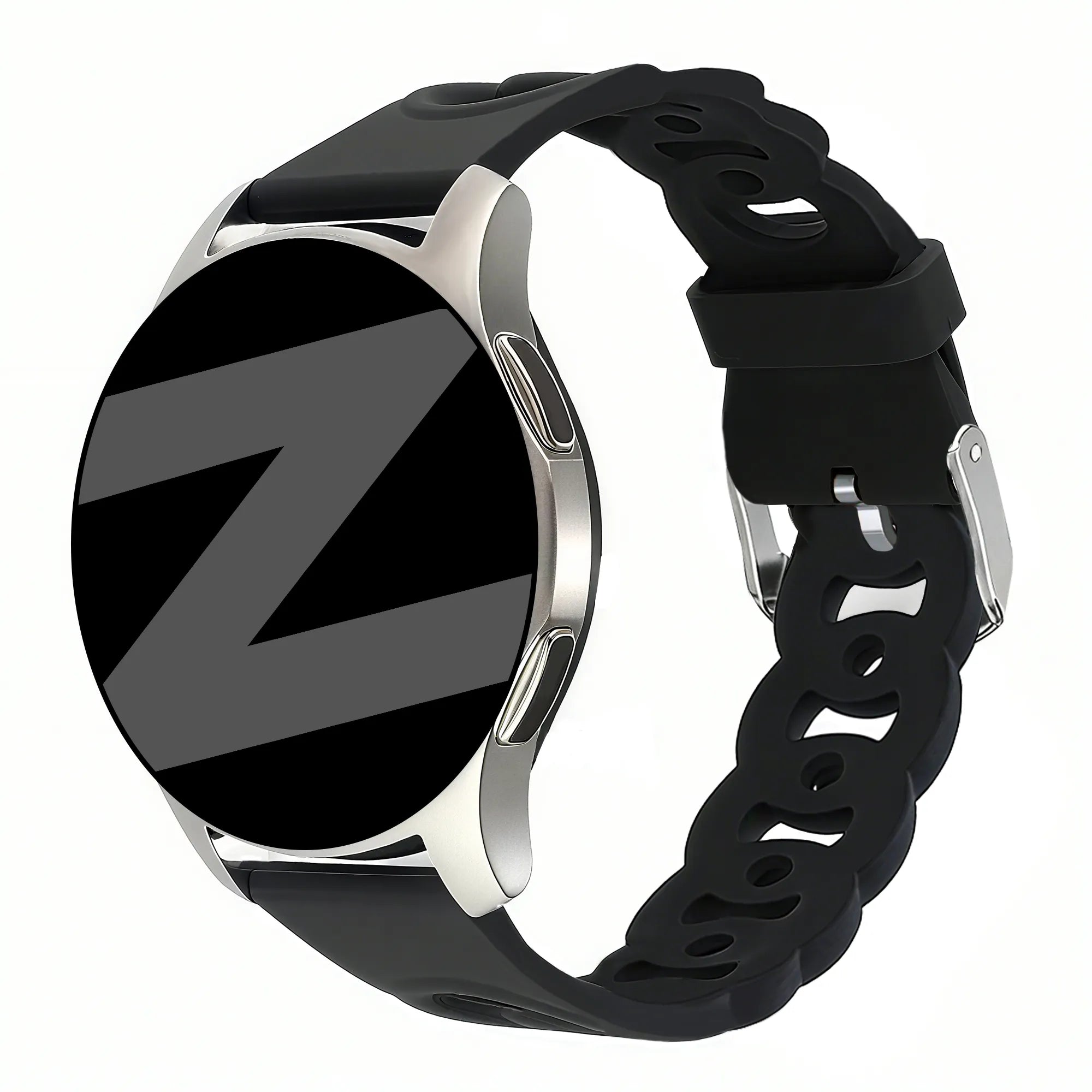 Bandz Correa silicona 'Cadenas' Xiaomi Amazfit Bip (negro)