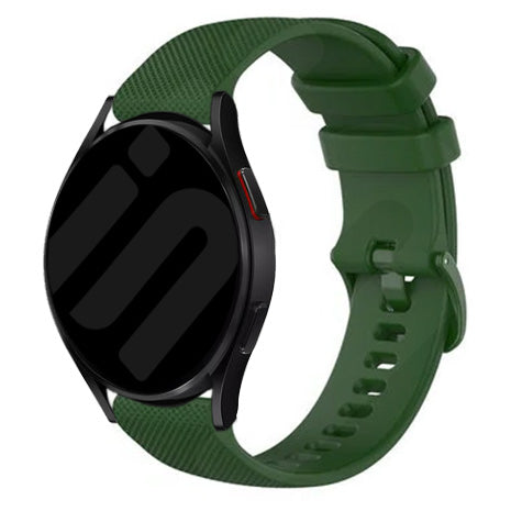 Correa silicona Premium Huawei Watch GT 7 Pro (verde militar)