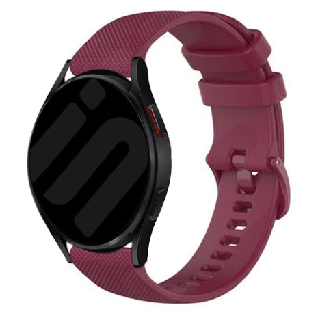 Correa silicona 'Premium' Amazfit Balance 2 (bordeos)