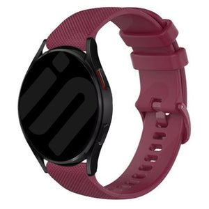 Correa silicona Premium Huawei Watch GT 7 Pro (rojo vino)
