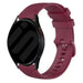 Correa silicona de lujo Samsung Galaxy Watch 6 - 44mm (rojo oscuro)