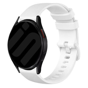 Amazfit GTR 4 Premium Silicone Strap (White)