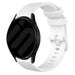 Correa silicona de lujo Samsung Galaxy Watch 6 Classic 43mm (blanco)