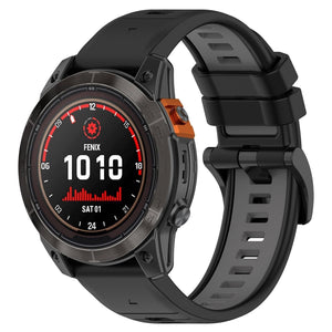 Garmin Tactix 8 - 47mm Sport Buckle Strap (Black/Grey)