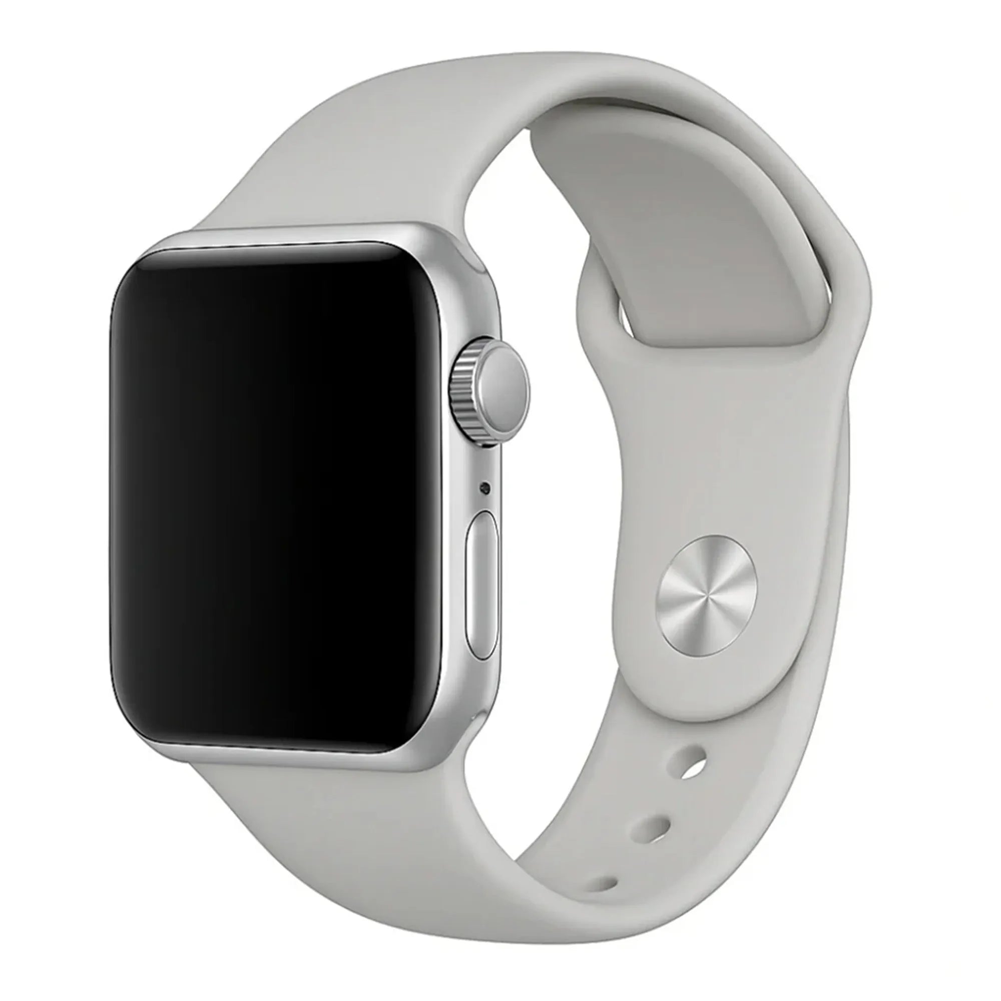 Correa silicona Apple Watch (gris)