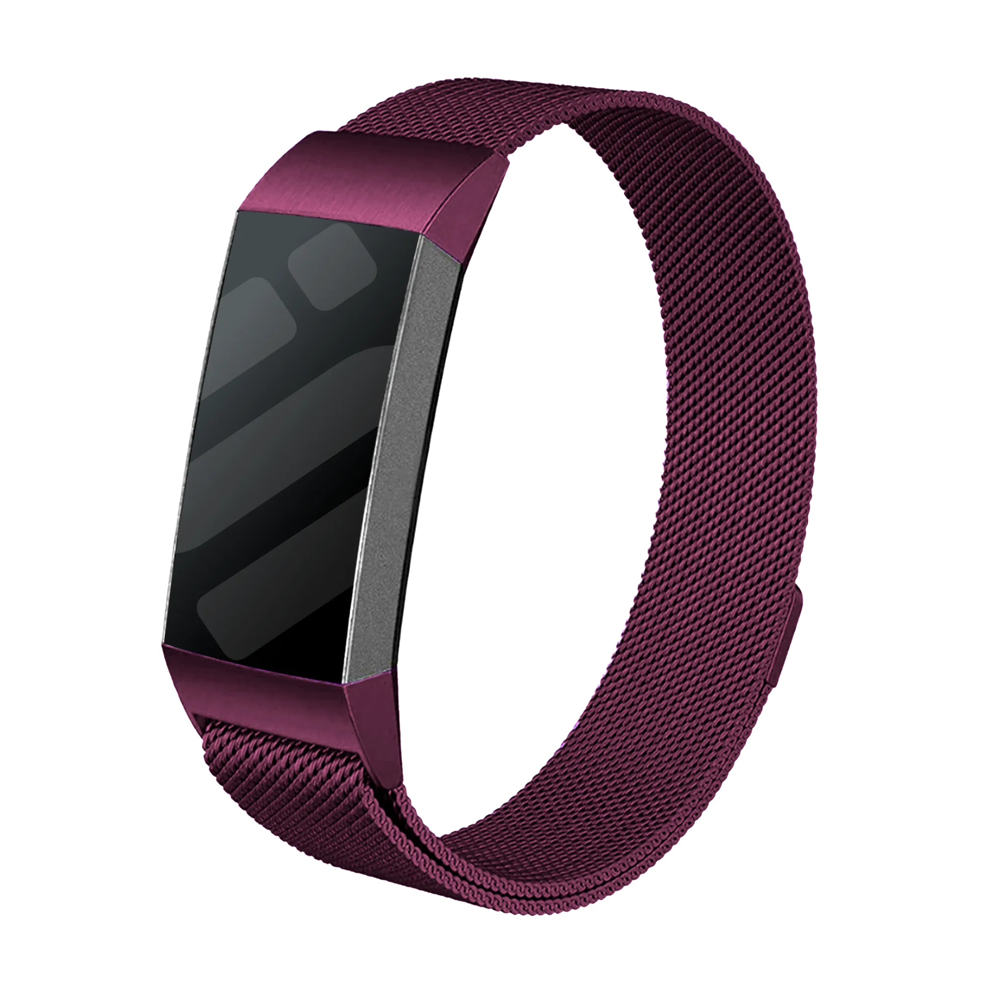 Correa milanese Fitbit Charge 4 (púrpura)