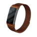 Correa milanese Fitbit Charge 3 (marrón)