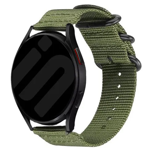 Correa nylon con hebilla Amazfit Bip U (Pro) (verde)