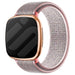 Correa nylon Fitbit Sense (arena rosa)
