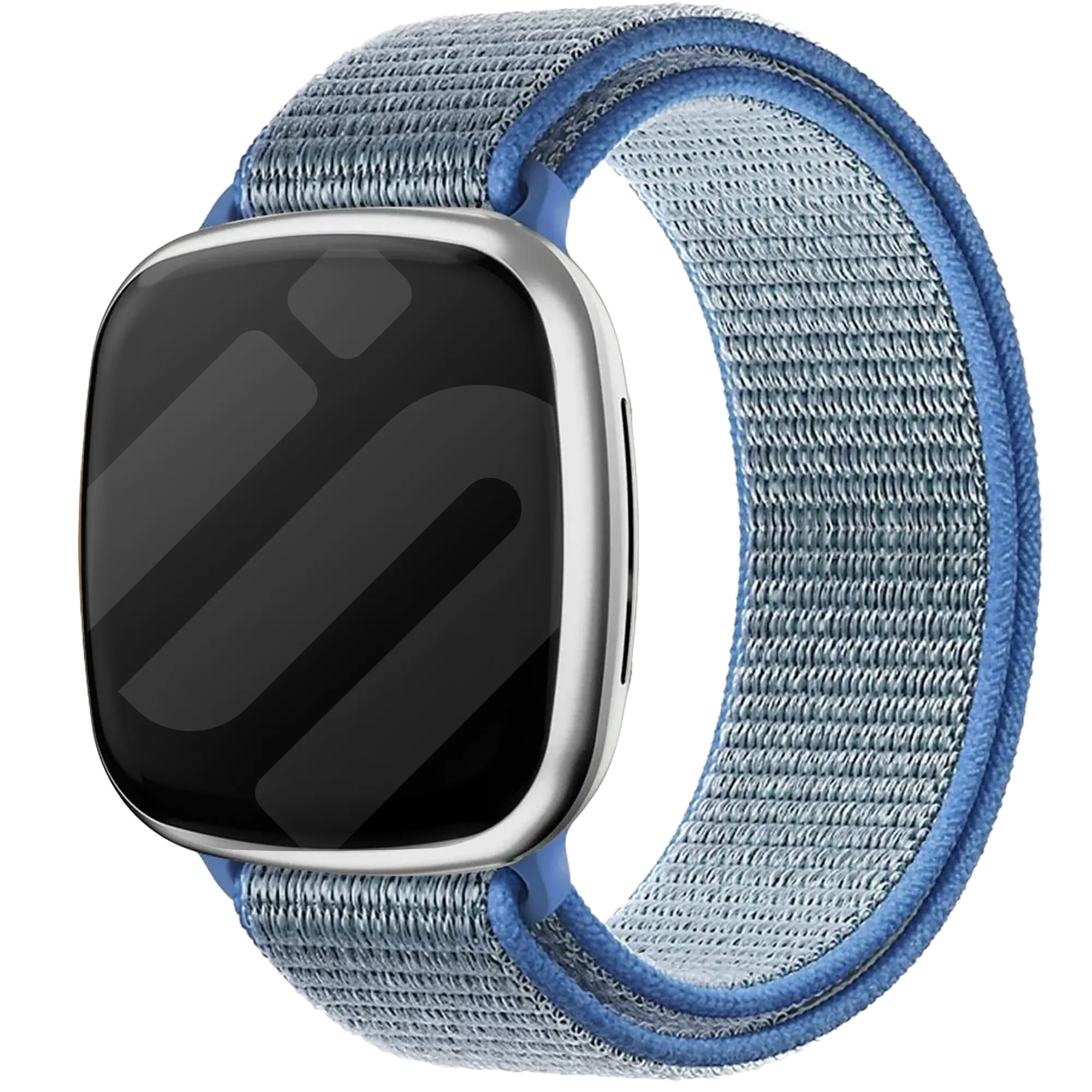 Fitbit Versa 3 Nylon Strap (Light Blue)
