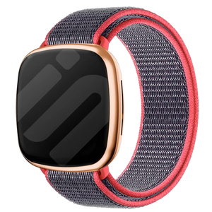 Nylon Strap, on a watch, 3/4 front view