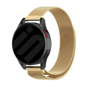 Correa milanesa Garmin Vivoactive 5 (dorado)