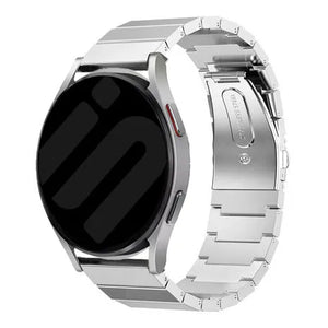 Correa acero Amazfit Bip U (Pro) (plateado)